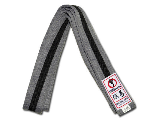 Gray/Black Belt - Kids